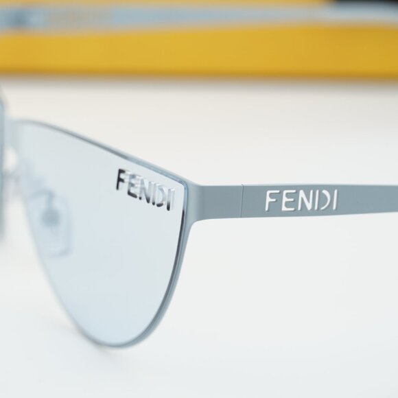 Fendi FE40138U 85V Cat Eye Sunglasses - Light Blue main image 10